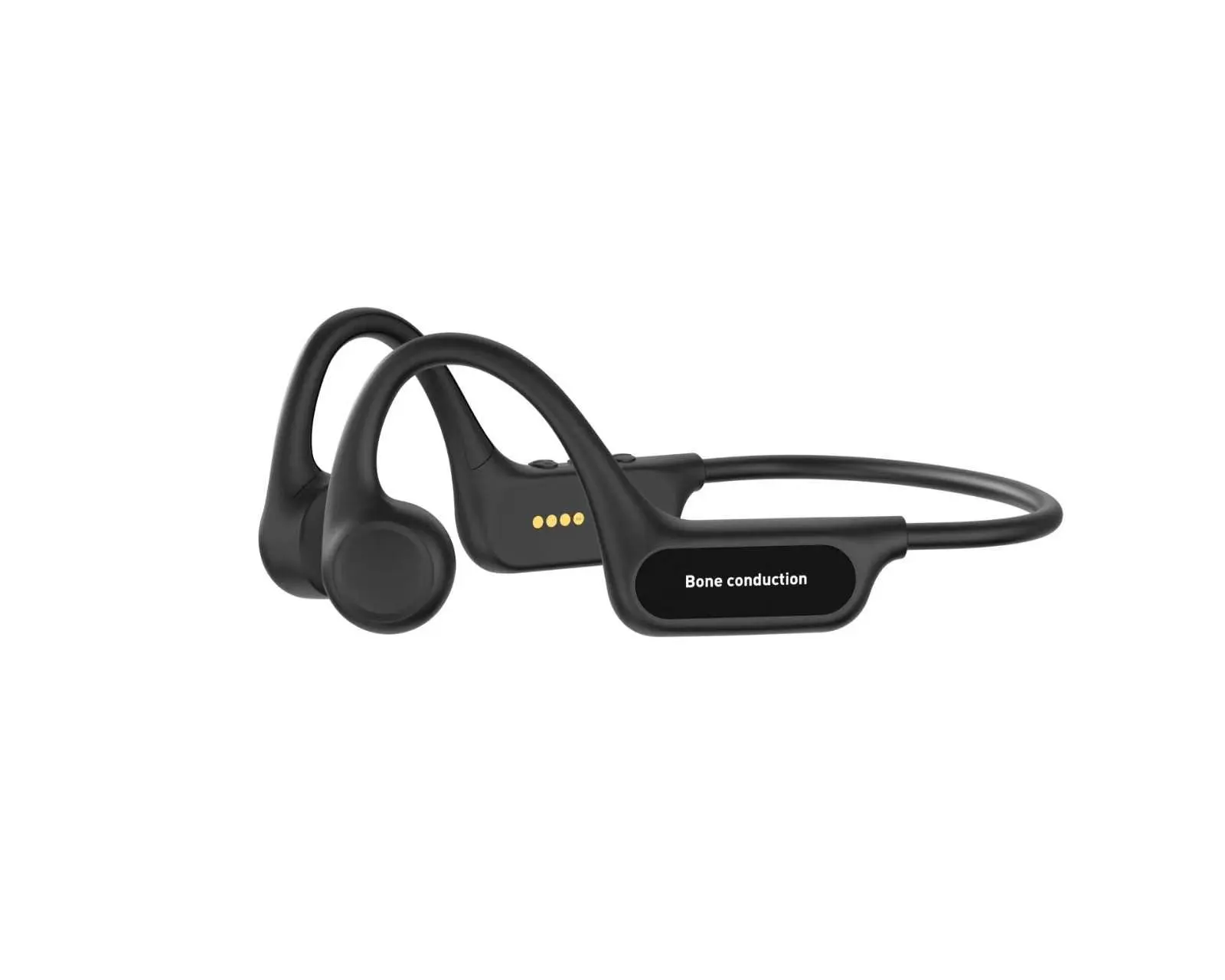 Bone Conduction MP3 Player, Built-in Storage Open Ear Sports Audio Device, Support Local Music & Bluetooth Headphone Portable