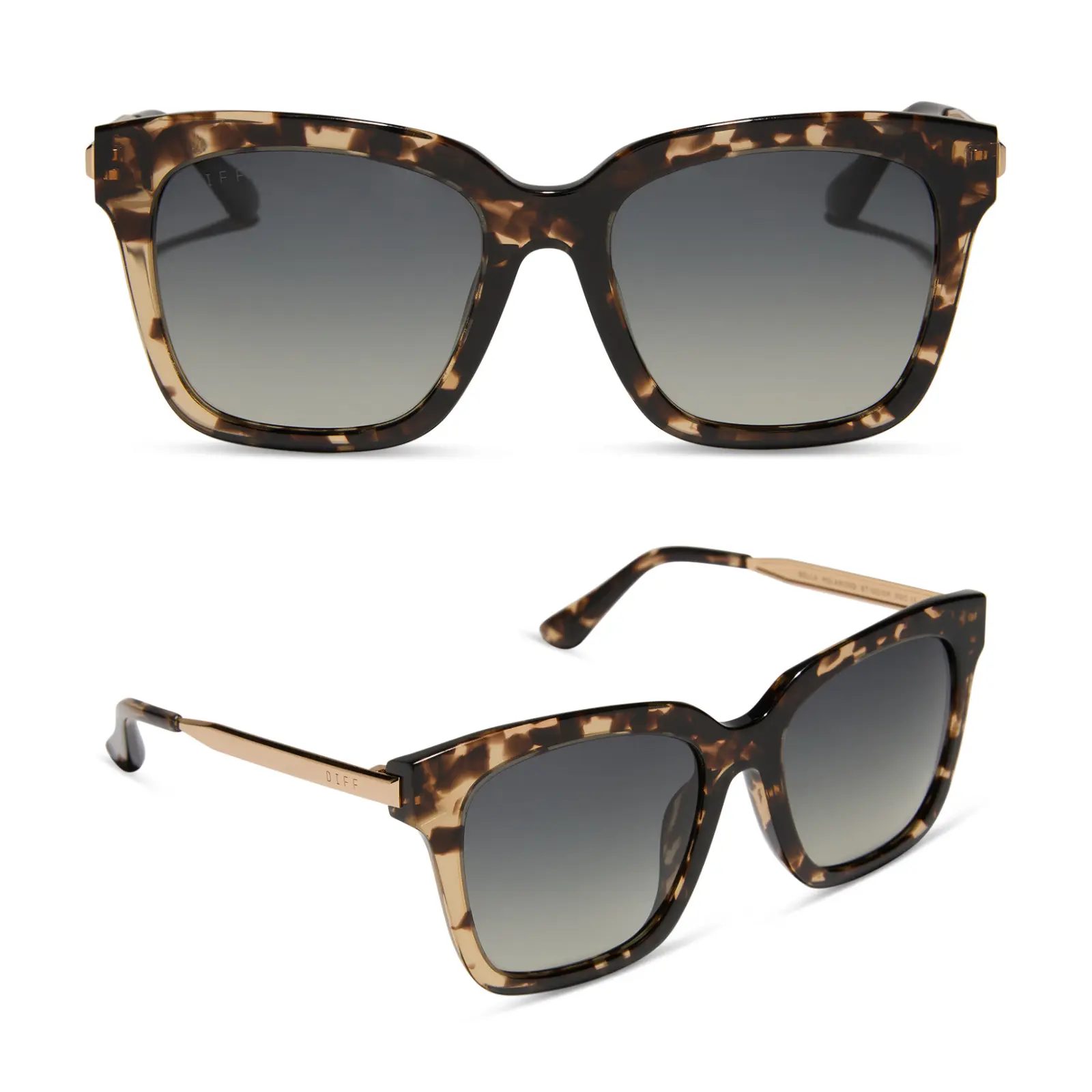 DIFF Bella Oversized Square Sunglasses for Women DIFF Bella Oversized Square Sunglasses for Women