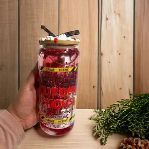 Snowglobe True Crime Show Glass