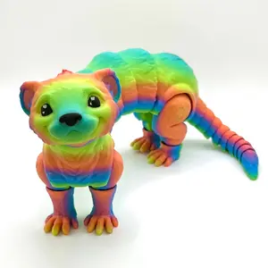 Articulating Ferret Figurine