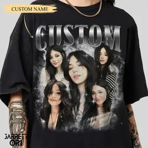 Custom Bootleg Rap Tee, Hoodie, Sweatshirt, Custom Photo - Vintage Graphic 90s Tshirt, Custom Photo Shirt, CUSTOM Your Own Bootleg Idea Here, Insert Your Design In Utero Cotton Say You Swear Eat Sleep Goon Repeat T-Shirt Print Anime Casual Short Sleeve