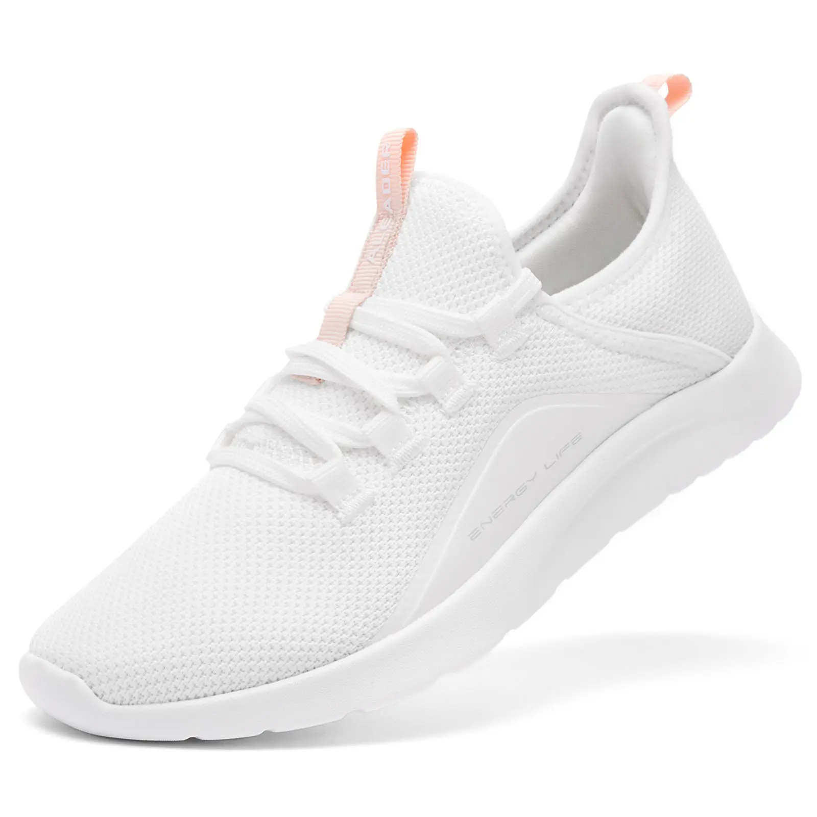 aleader Sneakers for Women, Classic Knitted Fabric Running Shoes, Lightweight Cushioned Athletic Trainers for Walking & Fitness, Athletic Running Trainers, Runner Athletic Shoe tiktokshopbacktoschool,back to school,back to school haul