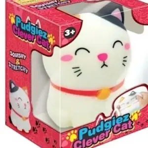 Clever cat squishy stress relief toy