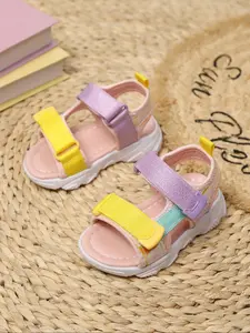 Colorblock Non-slip Soft Sole Rubber Sandals, Casual Comfortable Sports Sandals for Outdoor Beach, Fashionable Shoes for Boys & Girls, Colorblock Design Sandals, Casual Summer Sandals