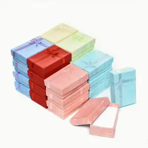 24pcs Gifts Box Set, Jewelry Gift Boxes for Rings, Pendants, Earring, Necklaces, Cardboard Jewelry Boxes for Anniversaries, Weddings, Birthdays, Assorted Colors