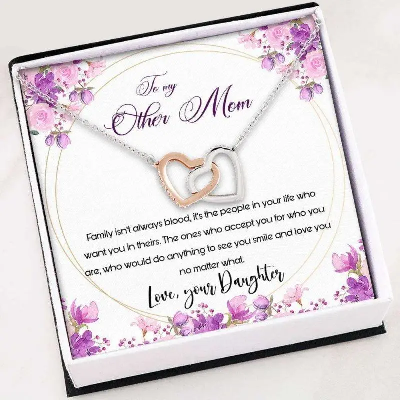 Mom Necklace, Stepmom Necklace, Necklace For Women Girl “ Other Mom Necklace Bonus Mom, Beautiful Necklace Gifts for Mom - Perfect Mother's Day Jewelry, Thoughtful & Meaningful Gift for Mother