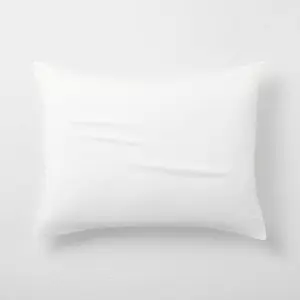 Casaluna Comforter Sham Lyocell Cotton Blend Soft Fabric Casaluna, White, King