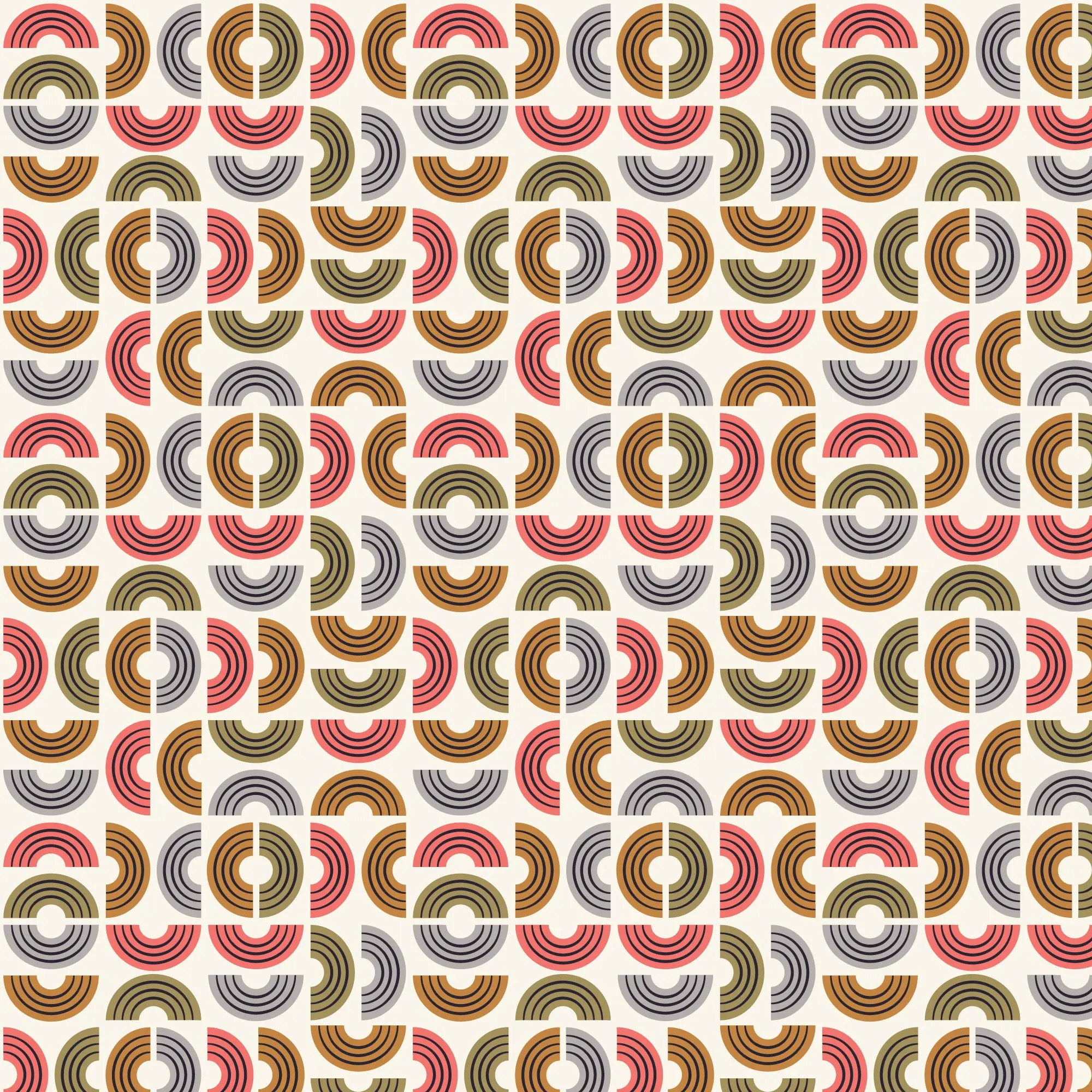 Fabric Cloud9 Rad Rainbow Spring Showers by the Quarter Yard 228221