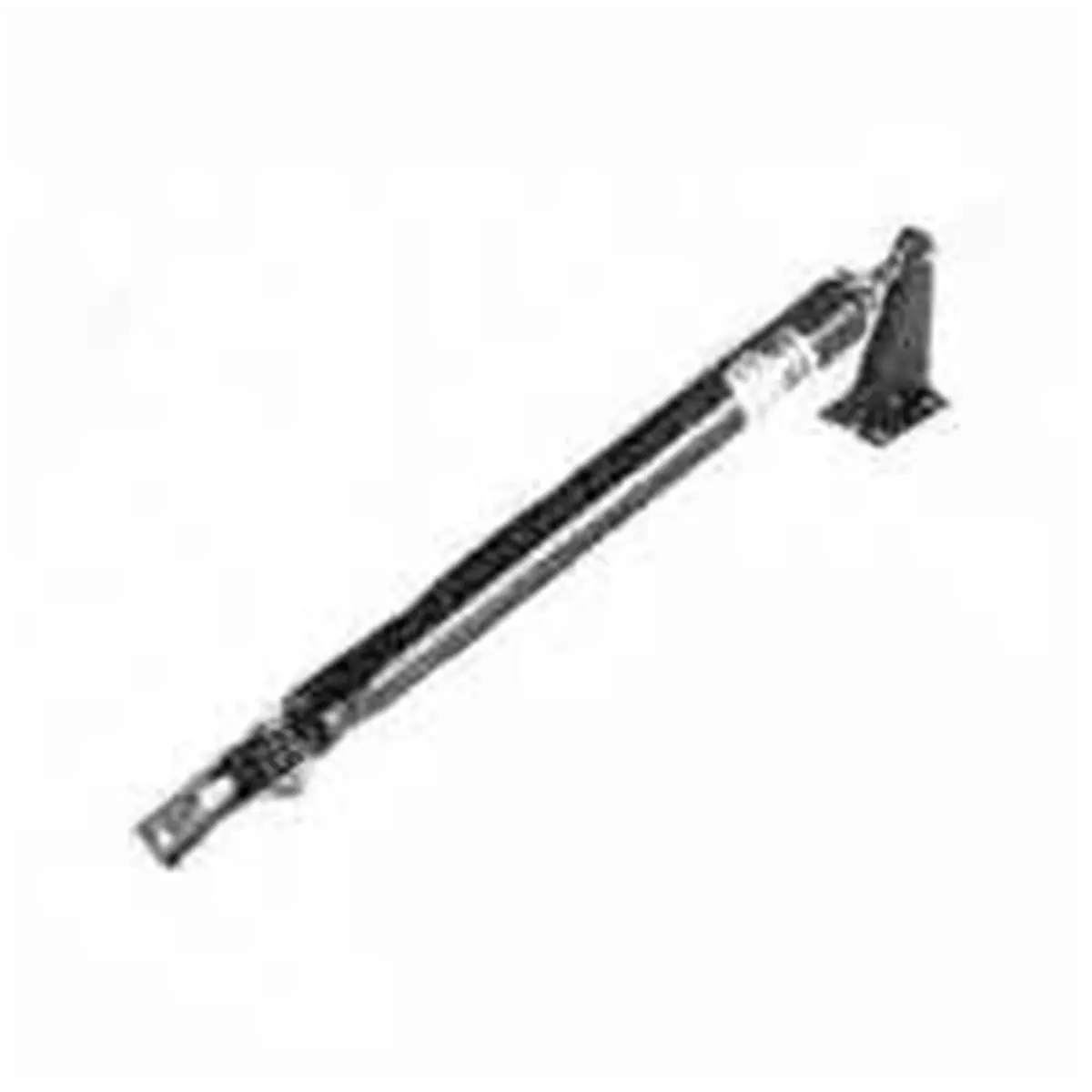 212 MAIN VH440BL Black Adjustable Hydraulic Door Closer for Wood/Metal Outswing Doors, Aluminum Tube, Smooth Close, 2-Hole Plugs, Two-Hole Plugs