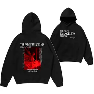 The End Of Evangelion Hoodie, Unisex Hoodie - Men's and Women Casual Cotton Streetwear Hoodie