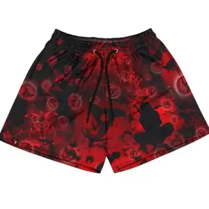Itachi Uchiha Fitness Shorts/ Naruto, Gym, Sport, Outdoor, Anime Shorts