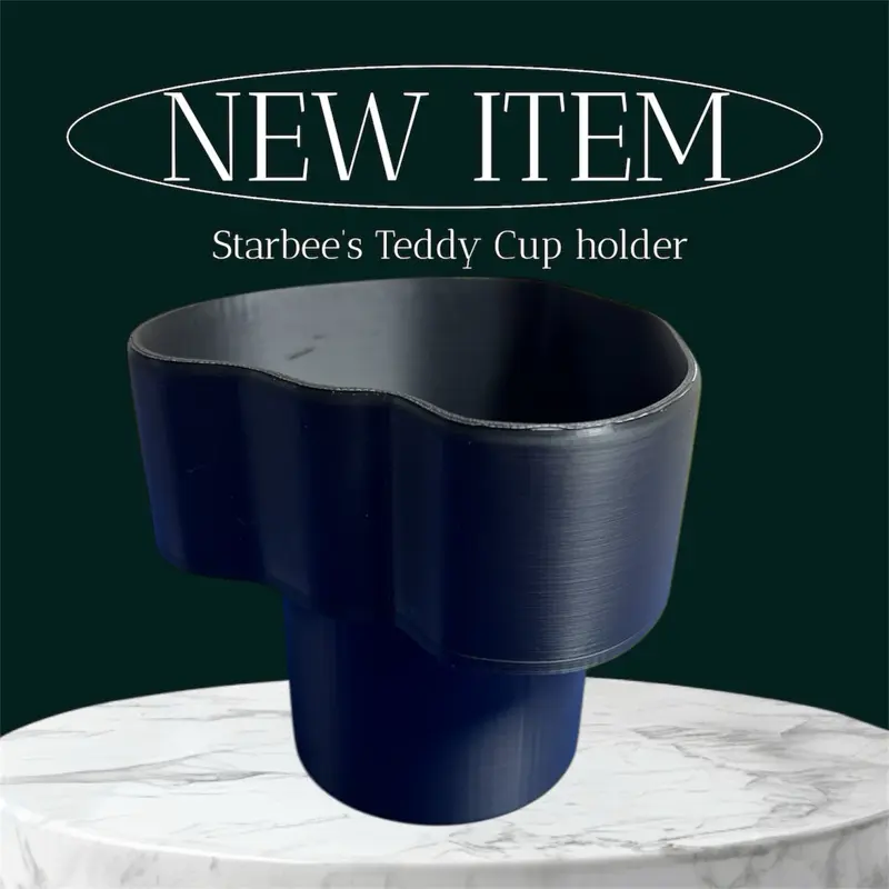 Teddy Bear Cup Holder with insert