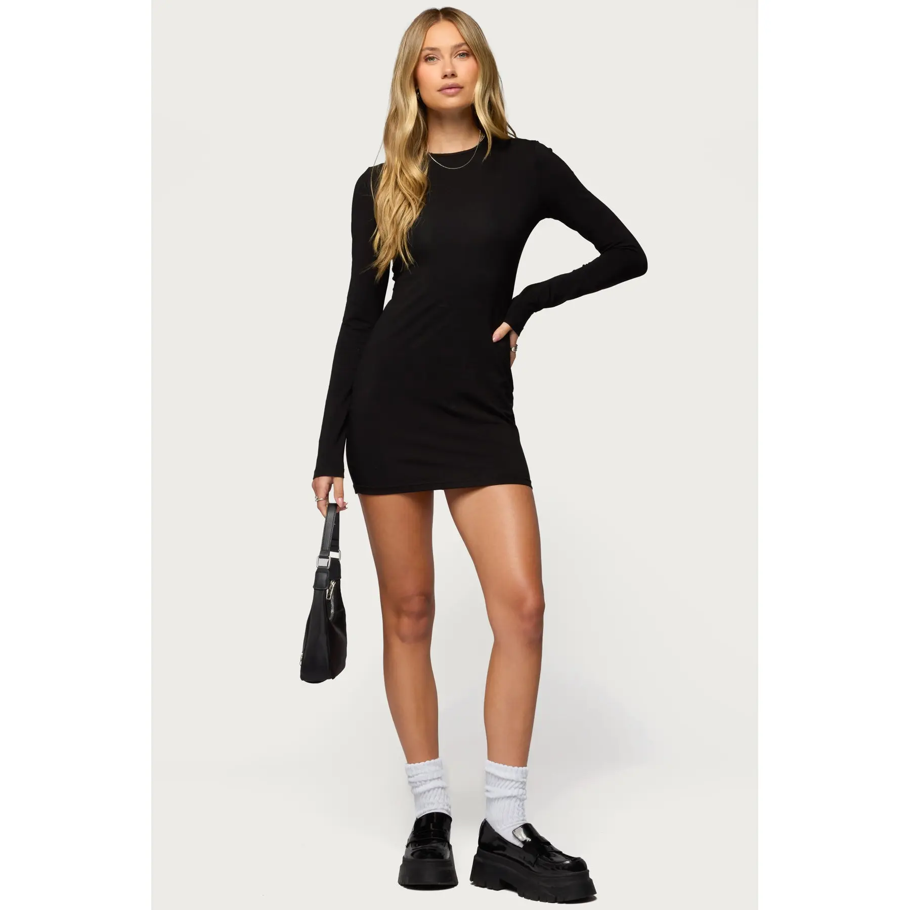 Annyah Long Sleeve Mini Dress