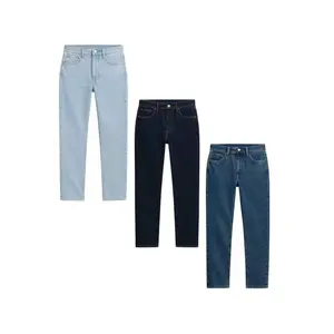 Men's 3 Pack Denim Stretch Fit Jeans chrome hearts leg