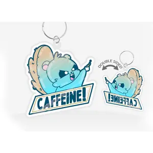Keychain - Caffeine!