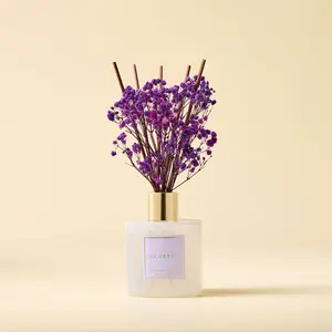 COCORRINA Lavender-Thyme Reed Diffuser Set, Home Fragrance for Room Scenting