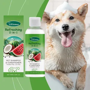 Refreshing 2-in-1 Pet Shampoo & Conditioner for Dogs and Cats with Sodium Laureth Sulfate and Cocamidopropyl Betaine 100ml