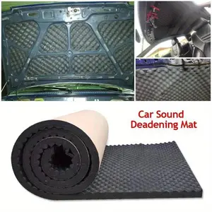 Soundproofing Deadening Self-Adhesive High-Density Foam Egg Crate Car Hood Soundproof Acoustic Insulation Mat