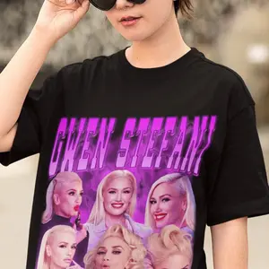 Gwen Stefani Retro shirt, Gwen Stefani Vintage print 90's T-Shirt, Gwen Stefani Unisex Clothing, Gwen Stefani Crewneck Sweatshirt