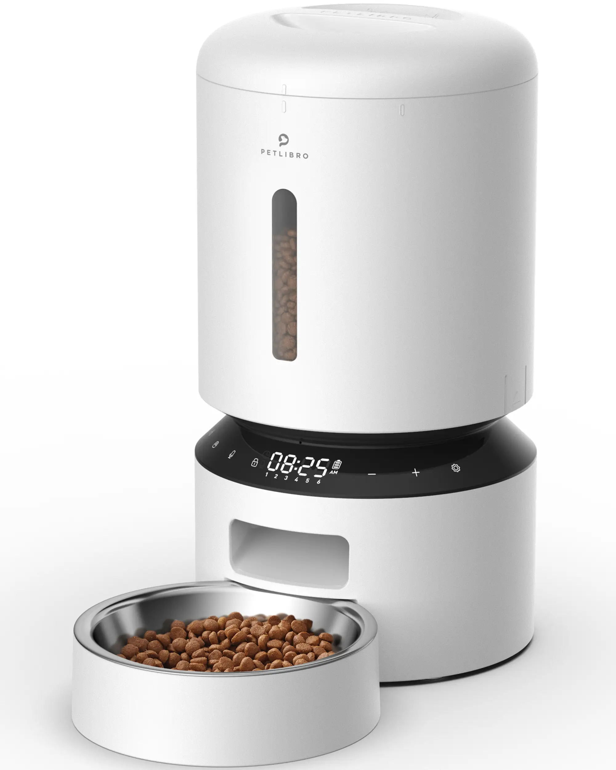 PETLIBRO Automatic Pet Feeder,5L food feeder for cats and dogs, preserves freshness, timed for up to 6 meals per day. Ideal for dry food