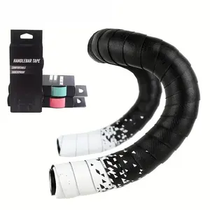 Yitape Road Bike Handlebar Tape, Shock Absorbing Non-Slip Grip, Ergonomic Breathable Sponge, Cycling Comfort, Includes Plugs