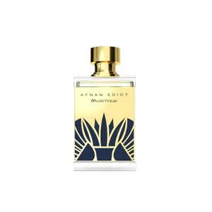 Afnan Edict Muscatique Unisex Eau de Parfum Spray - 2.7 oz Bold Elegant Fragrance with Musky Spice, Single Bottle