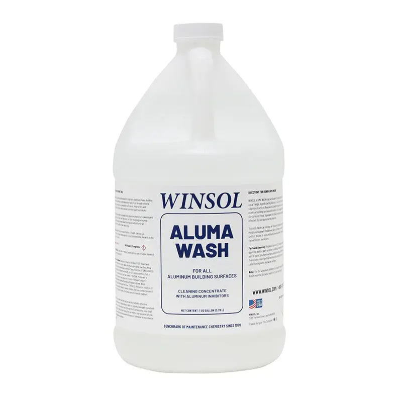 Winsol Aluma Wash Heavy Duty Cleaning Solution for Aluminum Floors & Surfaces with Special Inhibitors
