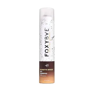FoxyBae Brunette Breeze Tinted Dry Shampoo Spray for Brunettes | Dry Shampoo for Dark Hair | No White Residue | Oil & Odor Absorbing | Biotin Infused | Volume Boost | 7 oz