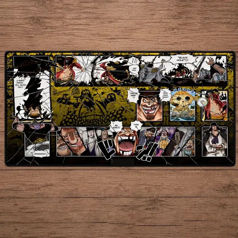 O-P Blackbeard TCG Playmat Anime Desk Mat Custom Trading Cards Mousepad – FASTSHIPPING