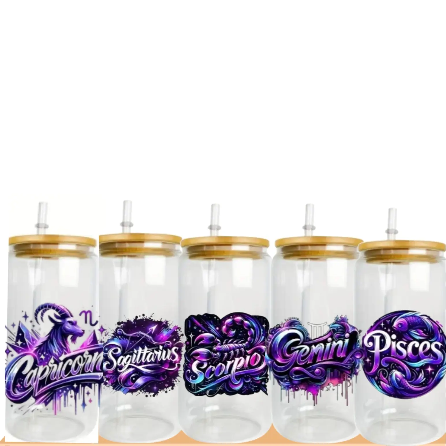 Zodiac Tumbler Glass
