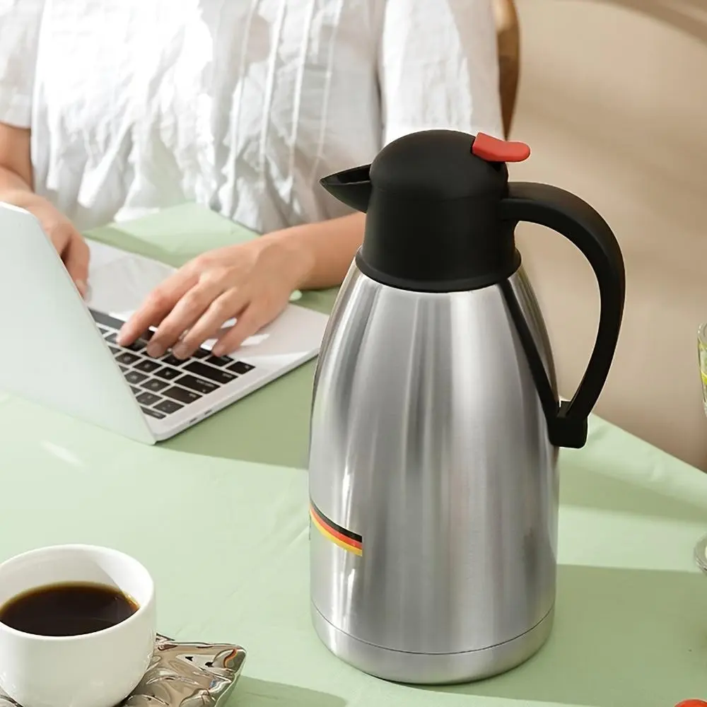 1.5L Stainless Steel Insulated Water Bottle, Dual-Layer Vacuum Thermal Flask, Leak-Proof Design, Ideal for Home Use, Coffee & Tea Jug, Kitchenware, Drinkware