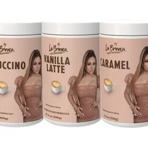 By La Bronca 3 Coffees bundle, vanilla latte, capuccino and caramel 500 grams