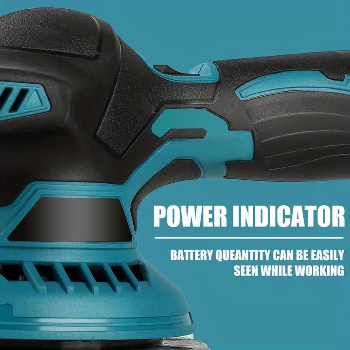 Cordless Car Buffer Polisher with 12V Lithium Rechargeable Battery*2, Cordless Polisher with 8 Variable Speeds, Cordless Buffer Polisher for Car Detailing, Polishing Tools, Polishing Accessories for Men#fathersdaygift