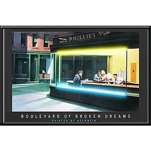 Boulevard of Broken Dreams- Lighted Picture
