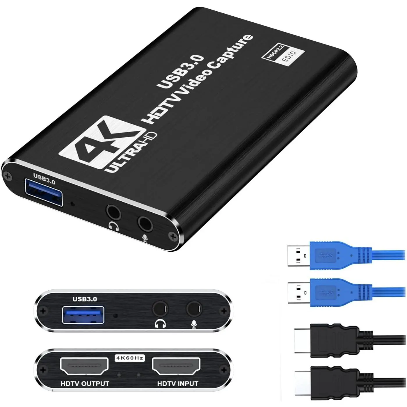 4K Capture Card for Streaming, Recording & Gaming – HDMI Video Capture ...