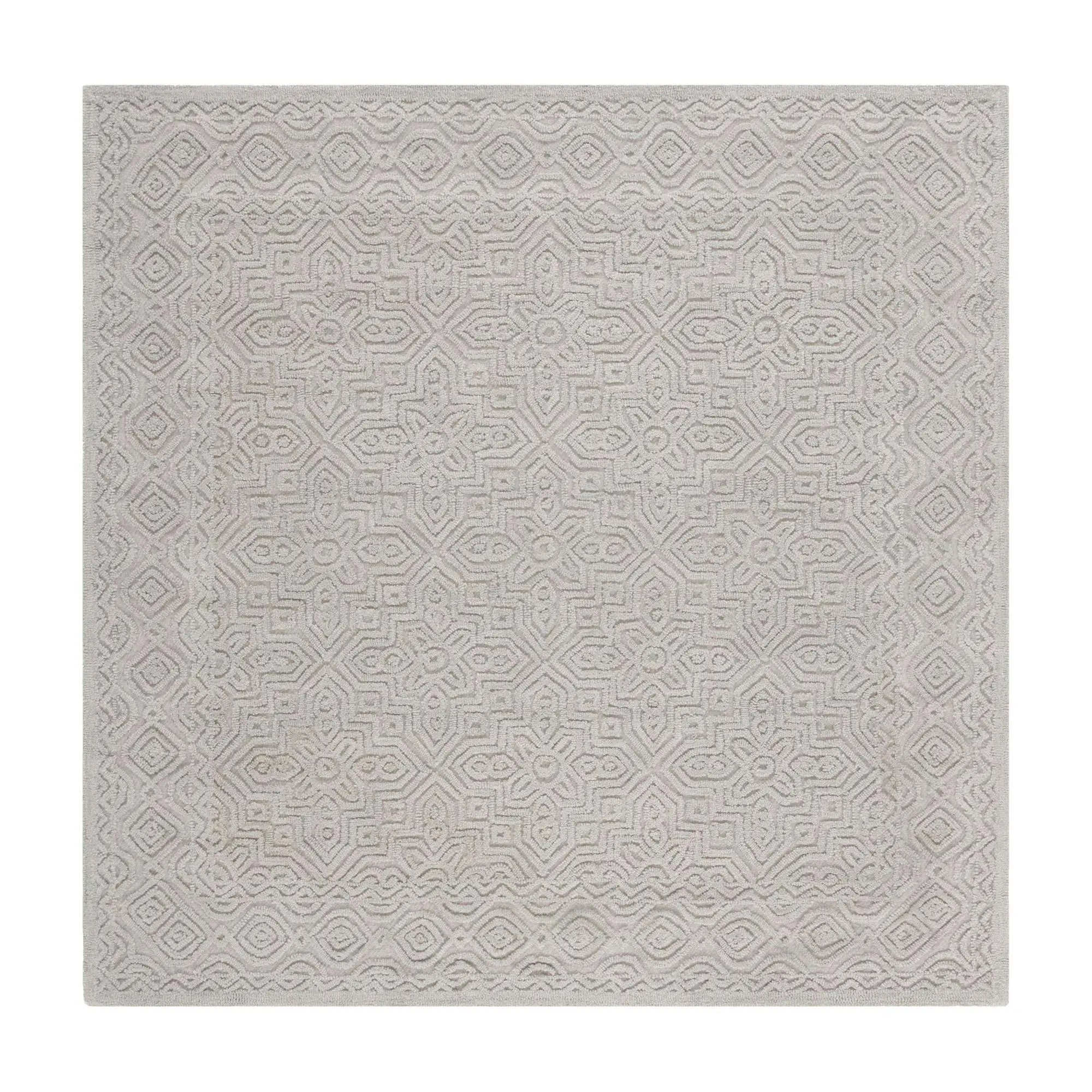 Textural Collection 6' x 6' Square Rug by Valerie