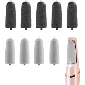 Pedicures Replacement Heads for Flawless Pedi, Eelectric Tool Foot File, Pedi Replacement Roller Head fit Finishing Touch Flawless Pedi