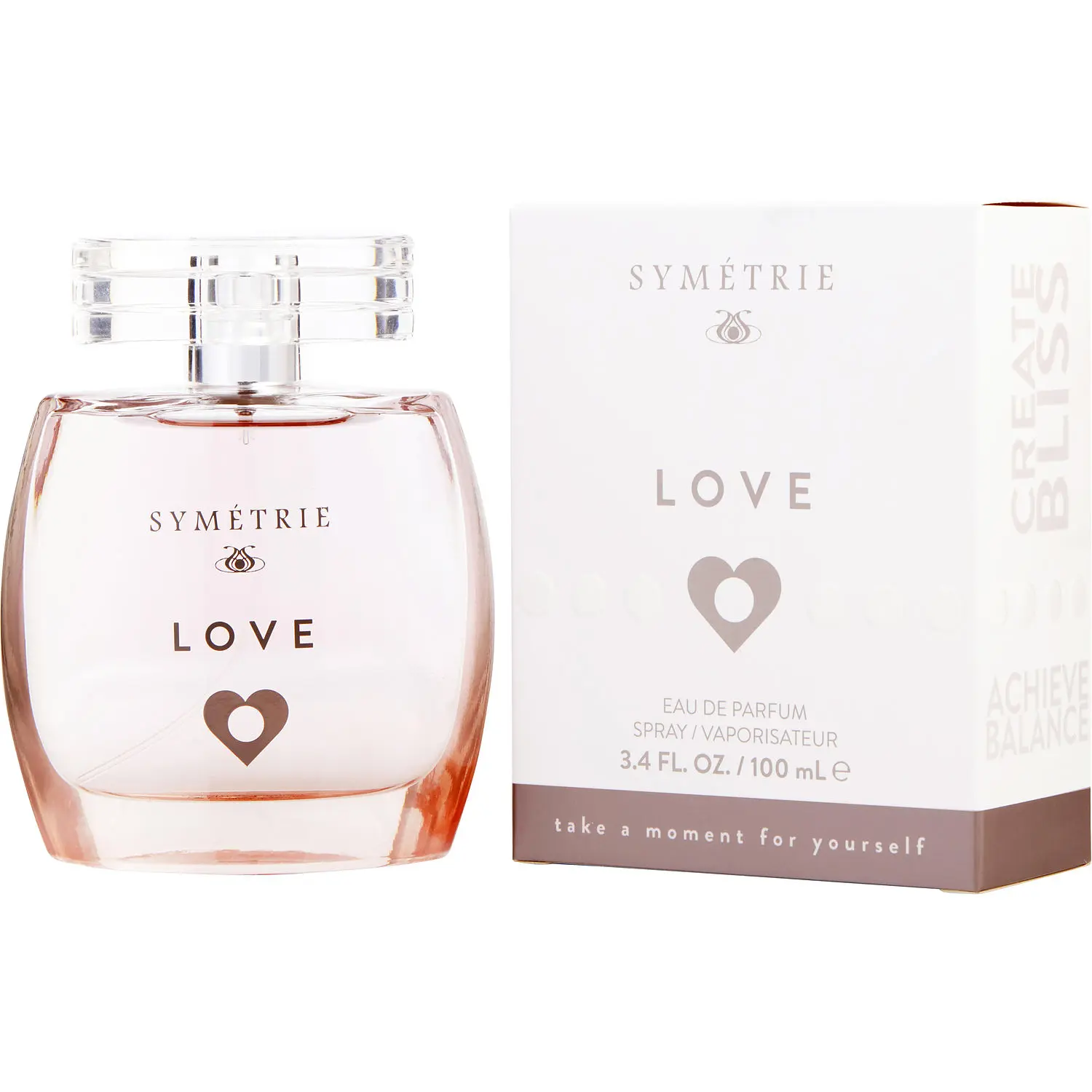 Women's Floral Gourmand Eau De Parfum - Symetrie Love, Female Fragrance with Vivid Aroma