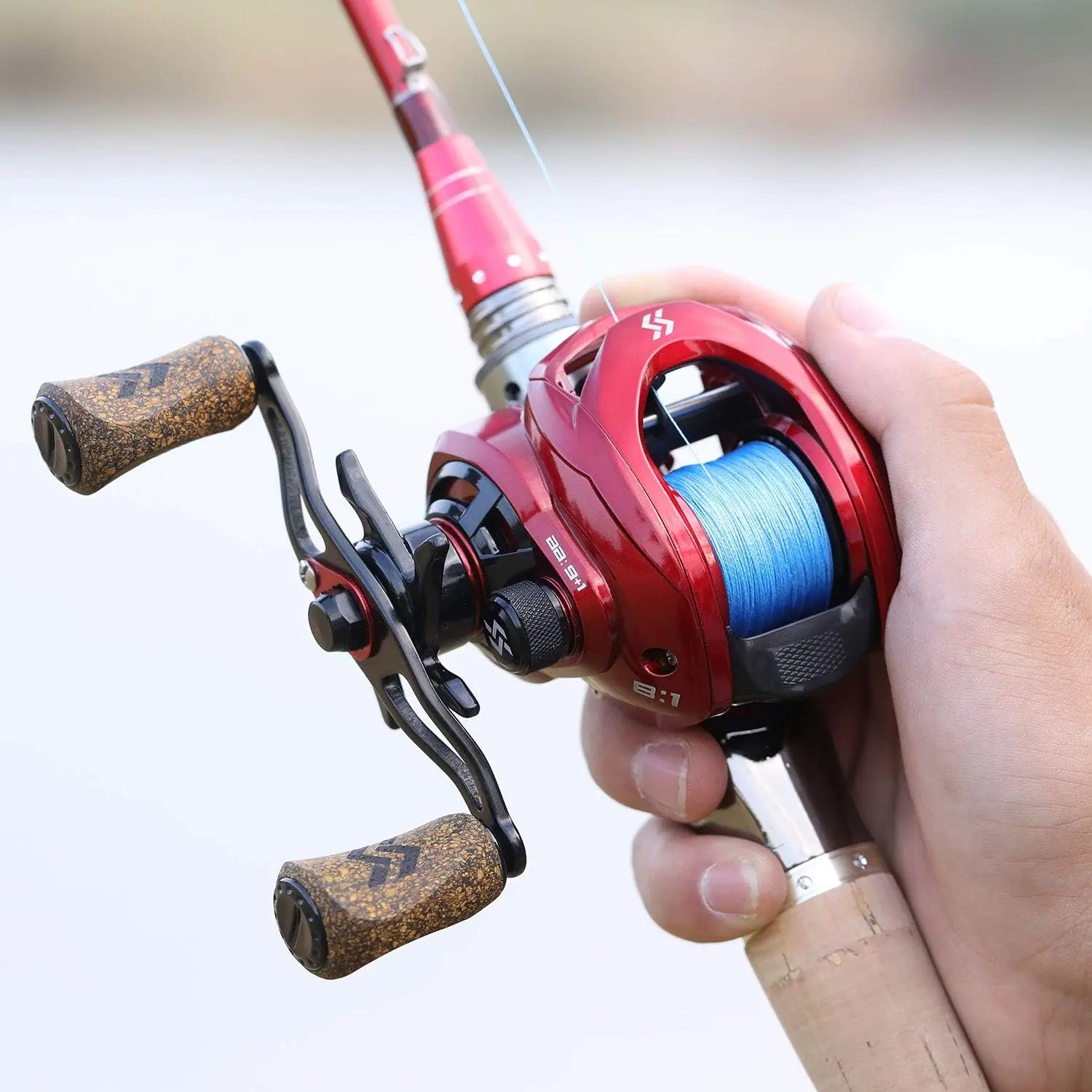 9.1 1 baitcast reel Penn The MultiCam Dip Process gives every single Tier 1 reel a unique military camo design Mavllos AETHER DC Baitcasting Reel,