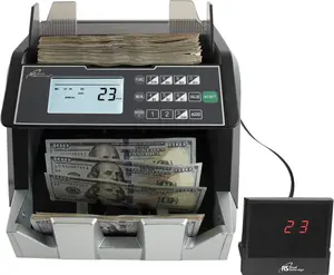 Royal Sovereign USD Money Counter with Add and Batch Mode, Value Counting and UV/MG/IR Counterfeit Bill Detection for Small Business (RBC-E105-ADBK)