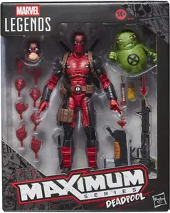 Hasbro Collectibles - Marvel Comics - Marvel Legends Maximum Series - Deadpool Action figurine/statue with Doop  [COLLECTIBLES] Action figurine/statue, Collectible