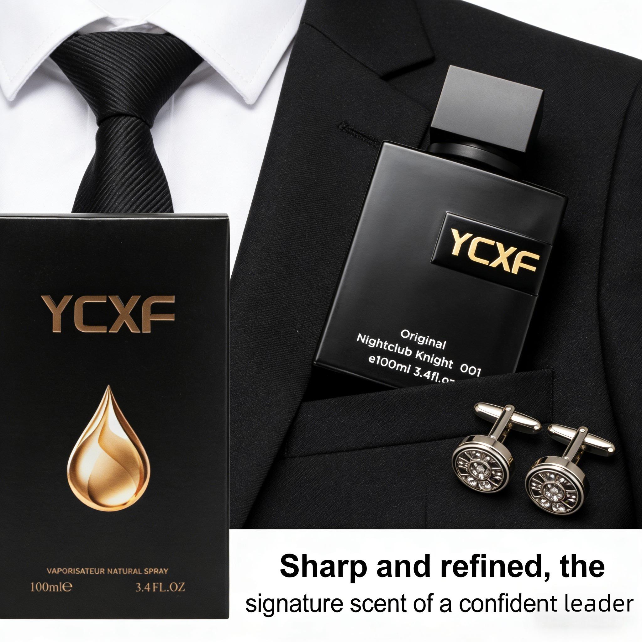 Original Night Club Men's Cavalier Eau De Parfum Spray, 3.6oz. Woody Pineapple. Elegant Bottle Design, Long-lasting Fragrance, Suitable for Various Occasions, Such As Parties, Dates And Office Use, Hair Perfume, Date Night Fragrance