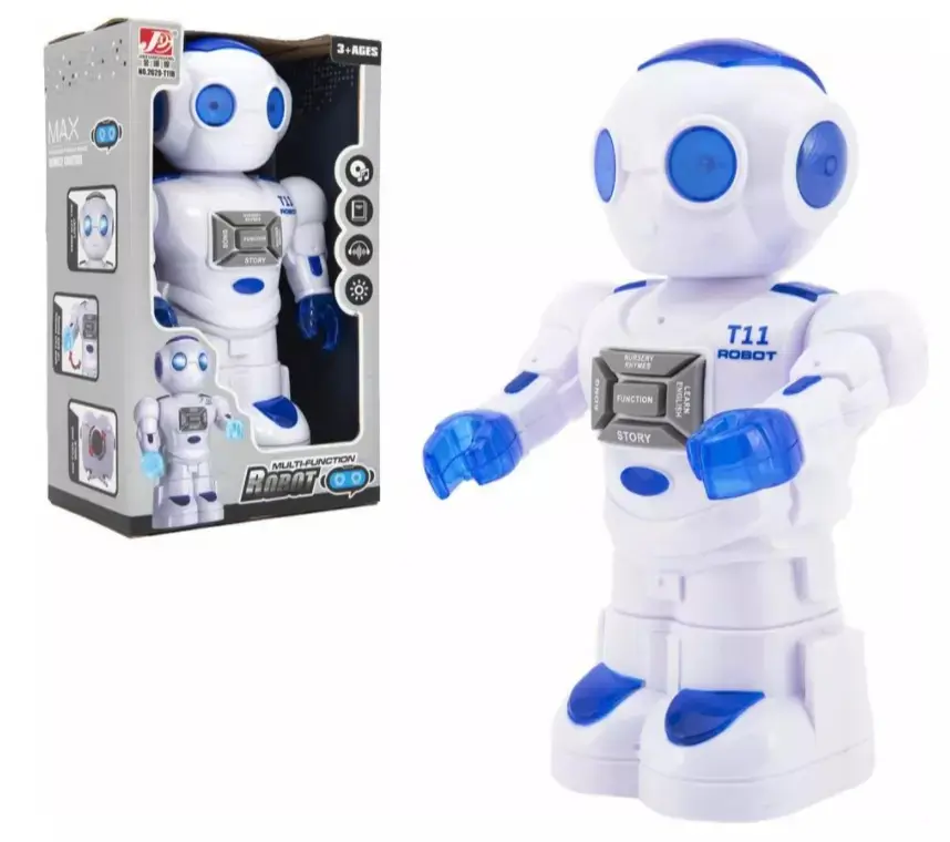 Hakam Universal Interactive Smart Robot for Kids Electromechanical Light Sounds