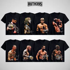 UFC Fighters Collection Tee, UFC Fighters Tshirt MMA Fan, UFC MMA Tee, UFC Champions Sports Shirt, Gift for Him Gift For Her