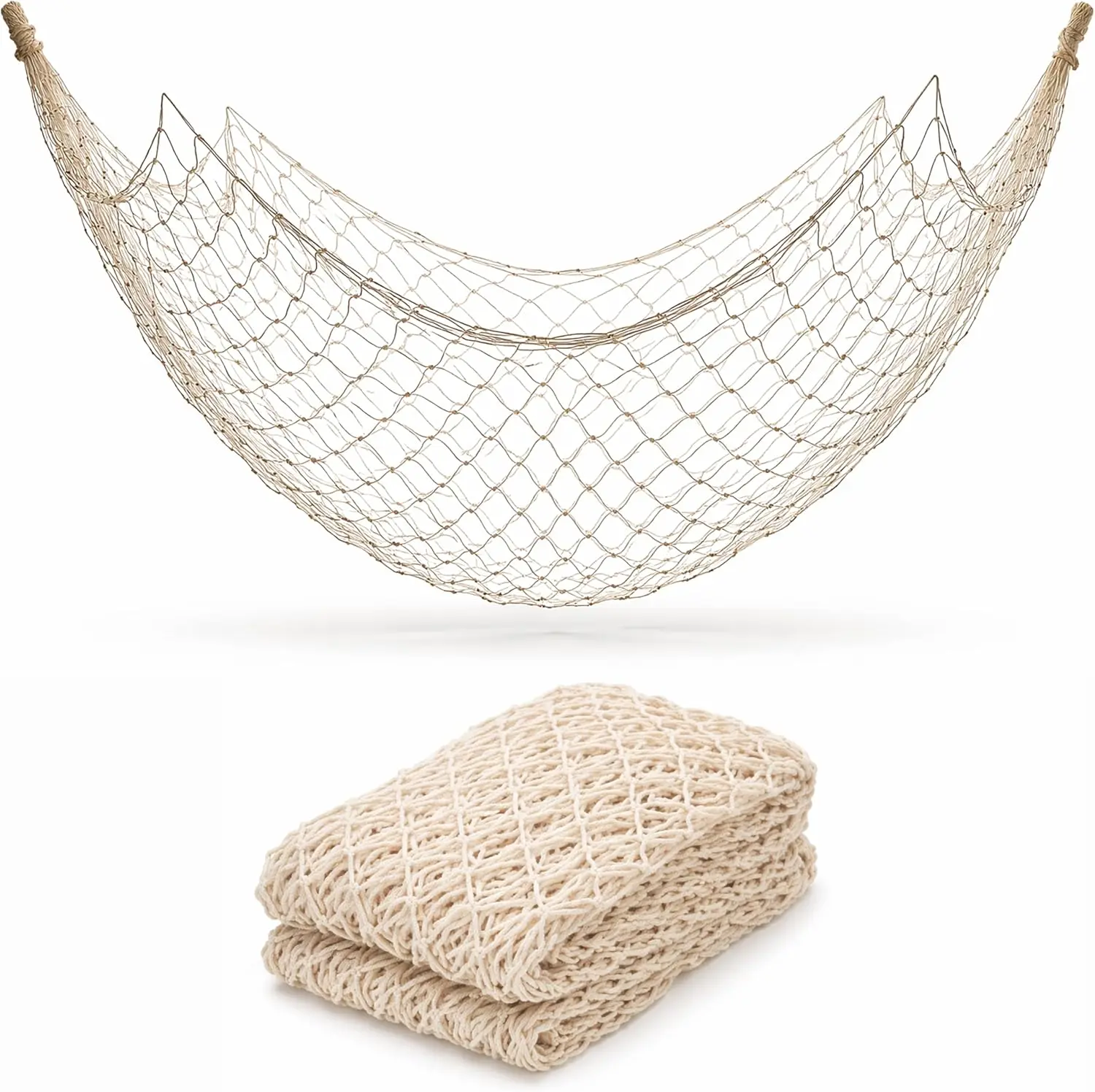 14x4 ft Fish Net Decor - Nautical, Mermaid, Pirate Party Decoration