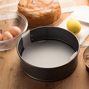 Round Parchment Paper Sheets with Lift Tabs, 50pcs Non-stick Cake Pan Baking Liner, Baking Utensils for Home Kitchen