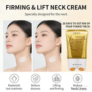Excity Anti-Wrinkle Neck Treatment Cream PT-5 120ml Tightening Visibly Reduces Lines Tightens Skin Intensive Collagen Repair Youthful-Looking Neck Care