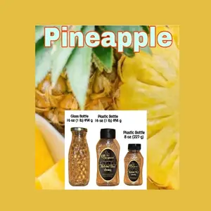 Pineapple – Flavor Infused Honey, 100% Natural, Raw & Unfiltered (Pineapple)