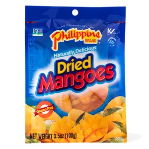 Philippine Brand Dried Mangoes Snack 100 g fruit snacks