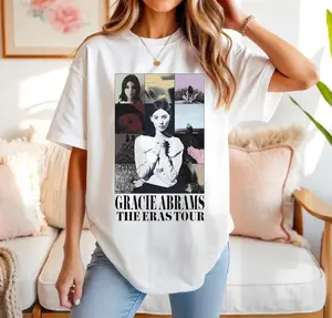 Gracie Abrams Oversized Tee – Chill Pop Girl Streetwear Trend tc1838